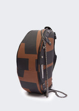 Load image into Gallery viewer, Hype Vegan Baguette EA Logo Brown Elena Athanasiou