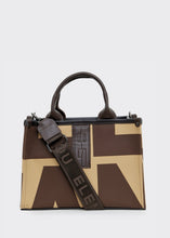 Load image into Gallery viewer, Crosstote Mini EA Logo Vanilla Elena Athanasiou