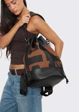 Load image into Gallery viewer, Holiday Bag Combo EA Logo Brown Elena Athanasiou