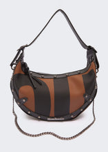 Load image into Gallery viewer, Hype Vegan Baguette EA Logo Brown Elena Athanasiou
