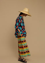 Load image into Gallery viewer, PANTS KOUFONISI (NAXOS CUSHION MULTI BLACK PRINT) MELIΤTA
