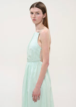 Load image into Gallery viewer, COTTON MIDI DRESS GREEN BOOM
