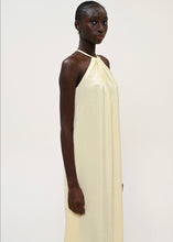 Load image into Gallery viewer, DRESS WITH HALTERNECK YELLOW BOOM
