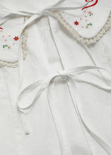 Load image into Gallery viewer, OLGA SHIRT PALOMAS Y MARGARITAS
