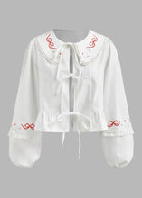 Load image into Gallery viewer, OLGA SHIRT PALOMAS Y MARGARITAS
