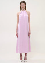 Load image into Gallery viewer, DRESS WITH HALTERNECK LILAC BOOM

