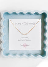 Load image into Gallery viewer, It's The Little Things Necklace Silver SPARKLING WISHES
