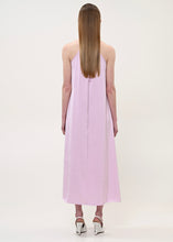 Load image into Gallery viewer, DRESS WITH HALTERNECK LILAC BOOM
