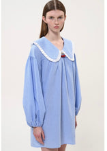 Load image into Gallery viewer, MINI DRESS CHECK BLUE BOOM
