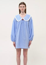Load image into Gallery viewer, MINI DRESS CHECK BLUE BOOM
