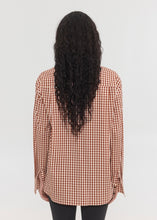 Load image into Gallery viewer, REINA SHIRT PLAID SUNSETGO

