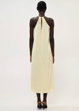 Load image into Gallery viewer, DRESS WITH HALTERNECK YELLOW BOOM
