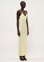 Load image into Gallery viewer, DRESS WITH OPEN BACK YELLOW BOOM
