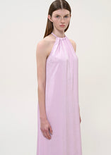 Load image into Gallery viewer, DRESS WITH HALTERNECK LILAC BOOM
