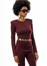 Load image into Gallery viewer, SQUARE CHAIN BELT GOLD A PIECE OF ME
